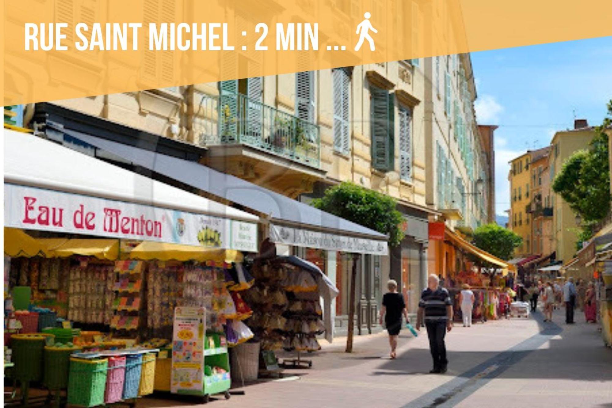 Ou Mentounasc - Duplex Vieille Ville Menton - Free Parking Exterior photo